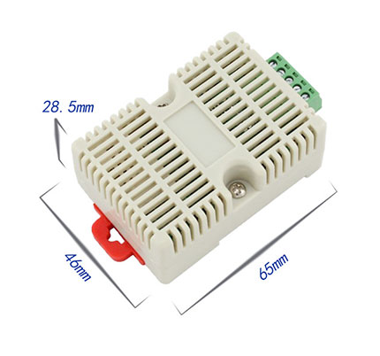  卡轨式485输出温湿度变送器